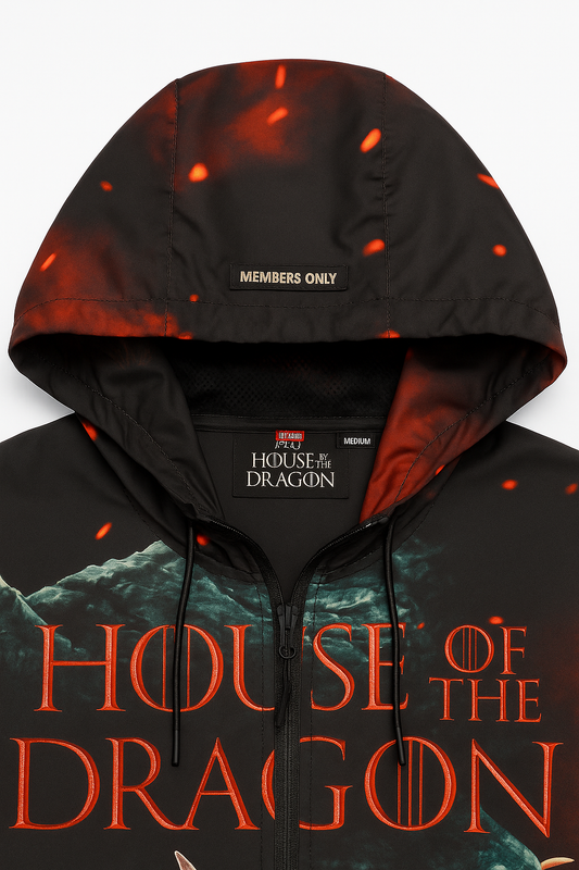 🔥 House of the Dragon Rompevientos Edición Members Only 🐉