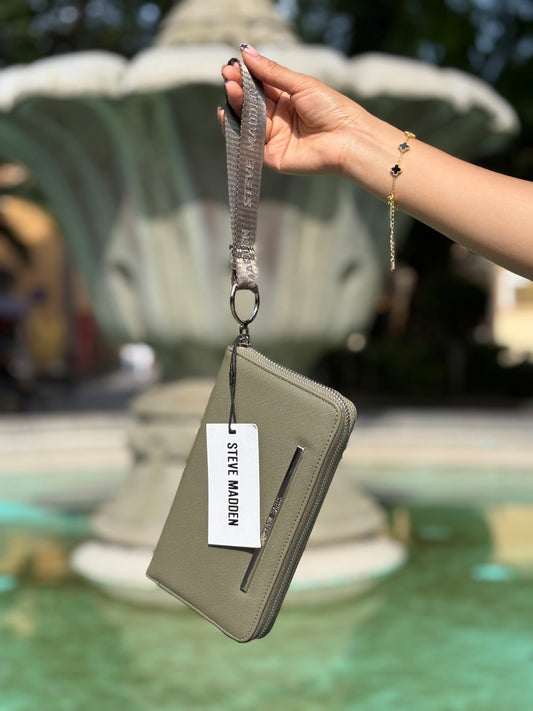 Steve Madden Cartera Verde Oliva 👛