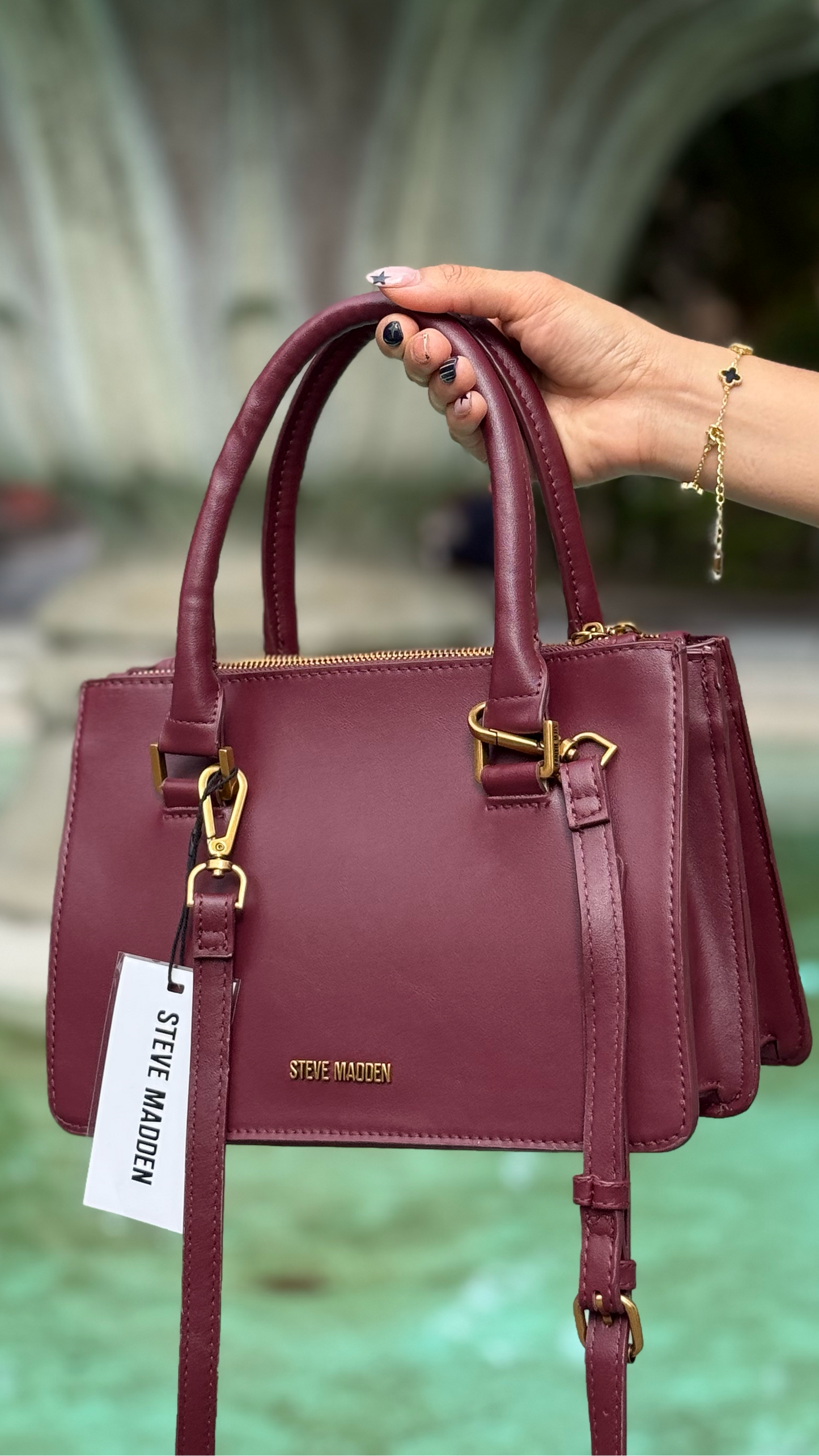 Steve Madden Bolso Burdeos 👜